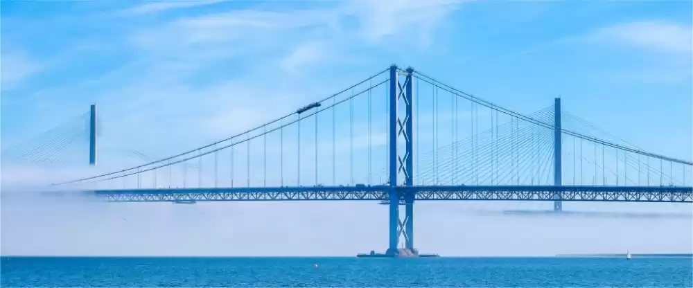 Walk across an iconic bridge