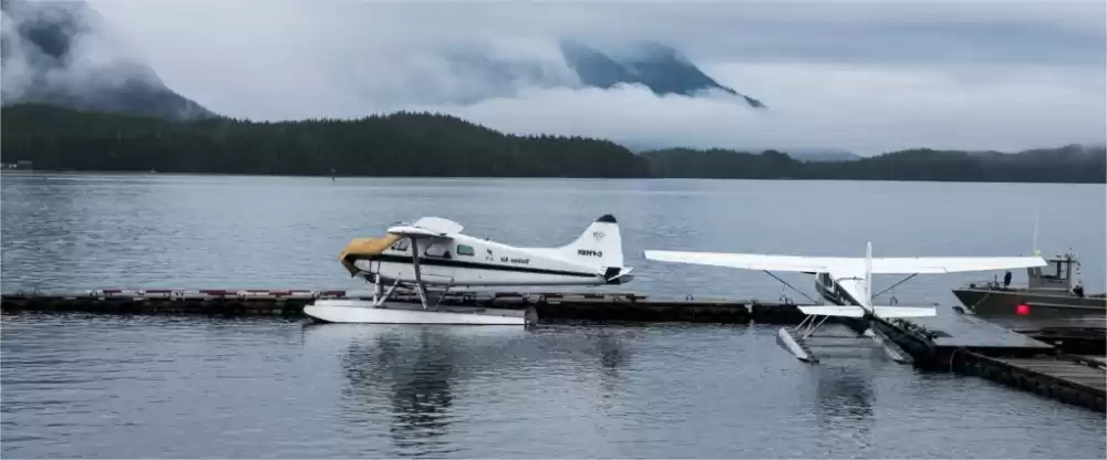 water with the seaplane airline